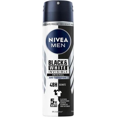 NIVEA MEN, Deo, Deo Spray Invisible Multipack 6 x 150 ml (Spray, 150 ml) NIVEA MEN, Deo, Deo Spray Invisible Multipack 6 x 150 ml (Spray, 150 ml)
