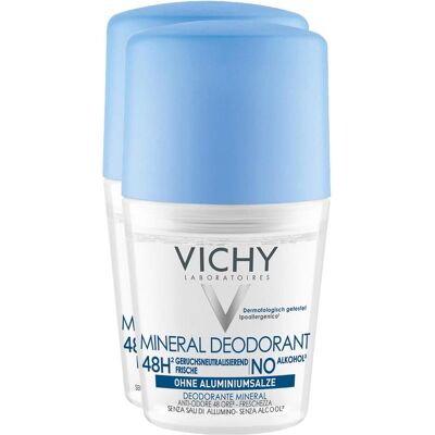 Vichy Mineral Deodorant Roll On 48h Optimale Verträglichkeit 50 ml Vichy Mineral Deodorant Roll On 48h Optimale Verträglichkeit 50 ml