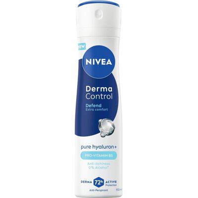 Nivea, Deo, Antitranspirantspray Derma Control Defend (Antitranspirant) 150 ml (Spray, 150 ml) Nivea, Deo, Antitranspirantspray Derma Control Defend (Antitranspirant) 150 ml (Spray, 150 ml)
