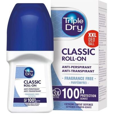 Triple Dry, Deo, Classic (Roll-on, 50 ml) Triple Dry, Deo, Classic (Roll-on, 50 ml)
