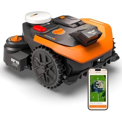 Worx, Mähroboter, Landroid Vision Cloud Mähroboter (1800 m², Ohne Begrenzungskabel) Worx, Mähroboter, Landroid Vision Cloud Mähroboter (1800 m², Ohne Begrenzungskabel)