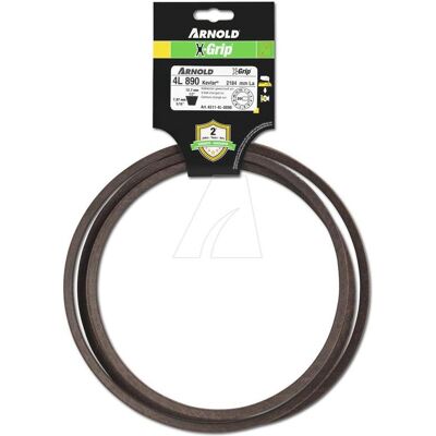Arnold, Zubehör Gartenmaschinen, X-Grip Keilriemen 4L890 (Rasenmäher, Gartenmaschinen Ersatzteile) Arnold, Zubehör Gartenmaschinen, X-Grip Keilriemen 4L890 (Rasenmäher, Gartenmaschinen Ersatzteile)