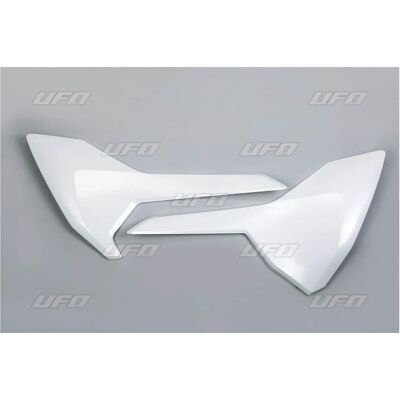 UFO, Motorrad Zubehör, UFO-Hinterseitenabdeckungen für Husqvarna TC 85 18-24, Weiss UFO, Motorrad Zubehör, UFO-Hinterseitenabdeckungen für Husqvarna TC 85 18-24, Weiss