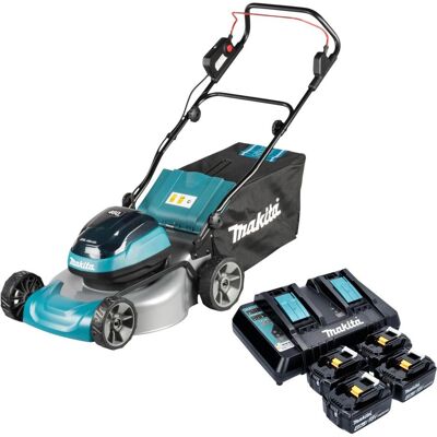 Makita, Rasenmäher, DLM 466 PM4 Akku Rasenmäher 36 V ( 2x 18 V ) 46 cm Brushless + 4x Akku 4,0 Ah + Ladegerät (Akkubetrieb) Makita, Rasenmäher, DLM 466 PM4 Akku Rasenmäher 36 V ( 2x 18 V ) 46 cm Brushless + 4x Akku 4,0 Ah + Ladegerät (Akkubetrieb)