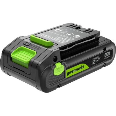 Greenworks, Werkzeugakku + Ladegerät, 24V Akumulator 2 Ah BA- 2420CA1 Greenworks, Werkzeugakku + Ladegerät, 24V Akumulator 2 Ah BA- 2420CA1