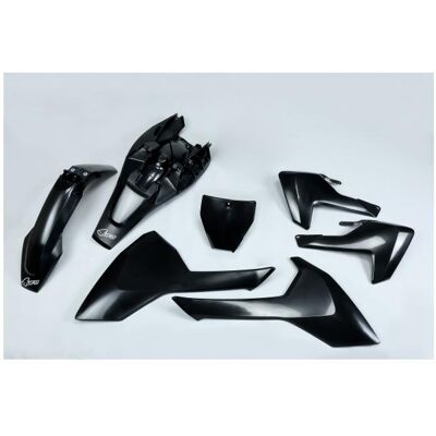 UFO, Motorrad Zubehör, KUNSTSTOFFSET HUSQVARNA TC 85 '18-'24 SCHWARZ (HU620E001) UFO, Motorrad Zubehör, KUNSTSTOFFSET HUSQVARNA TC 85 '18-'24 SCHWARZ (HU620E001)