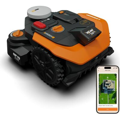 Worx, Mähroboter, Landroid Vision Cloud M800 (800 m², Ohne Begrenzungskabel) Worx, Mähroboter, Landroid Vision Cloud M800 (800 m², Ohne Begrenzungskabel)