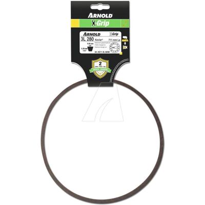 Arnold, Zubehör Gartenmaschinen, X-Grip Keilriemen 3L280 (Gartenmaschinen Ersatzteile) Arnold, Zubehör Gartenmaschinen, X-Grip Keilriemen 3L280 (Gartenmaschinen Ersatzteile)