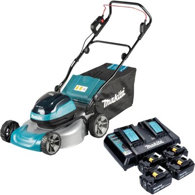 Makita, Rasenmäher, DLM 466 PG4 Akku Rasenmäher 36 V ( 2x 18 V ) 46 cm Brushless + 4x Akku 6,0 Ah + Ladegerät (Akkubetrieb) Makita, Rasenmäher, DLM 466 PG4 Akku Rasenmäher 36 V ( 2x 18 V ) 46 cm Brushless + 4x Akku 6,0 Ah + Ladegerät (Akkubetrieb)