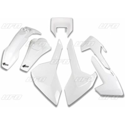 UFO, Motorrad Zubehör, PLASTIC SET HUSQVARNA TX/TE/FE '17-'19 MIT LAMPENABDECKUNG WEISS (HU621E041) UFO, Motorrad Zubehör, PLASTIC SET HUSQVARNA TX/TE/FE '17-'19 MIT LAMPENABDECKUNG WEISS (HU621E041)