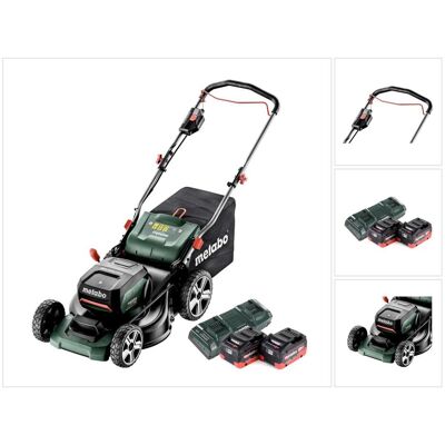 Metabo, Rasenmäher, RM 36-18 LTX BL 46 Akku Rasenmäher 36 V ( 2x 18 V ) 46 cm Brushless + 2x Akku 5,5 Ah + Doppel (Akkubetrieb) Metabo, Rasenmäher, RM 36-18 LTX BL 46 Akku Rasenmäher 36 V ( 2x 18 V ) 46 cm Brushless + 2x Akku 5,5 Ah + Doppel (Akkubetrieb)