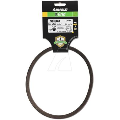 Arnold, Zubehör Gartenmaschinen, X-Grip Keilriemen 5L260 (Rasenmäher, Gartenmaschinen Ersatzteile) Arnold, Zubehör Gartenmaschinen, X-Grip Keilriemen 5L260 (Rasenmäher, Gartenmaschinen Ersatzteile)