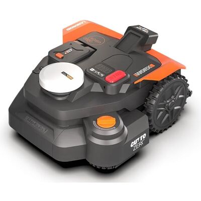 Worx, Mähroboter, robotplaeneklipper 1200 m2, Landroid Vision Cloud (1200 m², Ohne Begrenzungskabel) Worx, Mähroboter, robotplaeneklipper 1200 m2, Landroid Vision Cloud (1200 m², Ohne Begrenzungskabel)