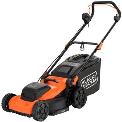 Black & Decker Rasenmäher, Elektro Rasenmäher 1800 W Schnittbreite (max.) 400 mm (Netzbetrieb) Black & Decker Rasenmäher, Elektro Rasenmäher 1800 W Schnittbreite (max.) 400 mm (Netzbetrieb)
