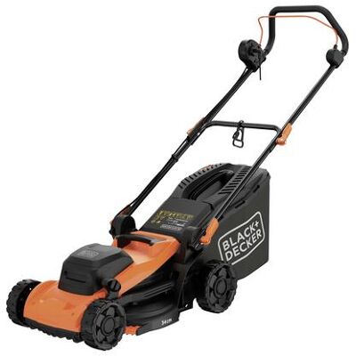 Black & Decker Rasenmäher, Elektro Rasenmäher 1400 W Schnittbreite (max.) 340 mm (Akkubetrieb) Black & Decker Rasenmäher, Elektro Rasenmäher 1400 W Schnittbreite (max.) 340 mm (Akkubetrieb)