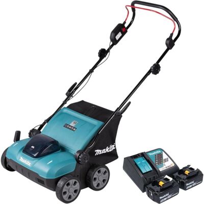 Makita, Vertikutierer, DUV 320 RT2 Akku Vertikutierer 18 V 32 cm 30 l Brushless + 2x Akku 5,0 Ah + Ladegerät Makita, Vertikutierer, DUV 320 RT2 Akku Vertikutierer 18 V 32 cm 30 l Brushless + 2x Akku 5,0 Ah + Ladegerät