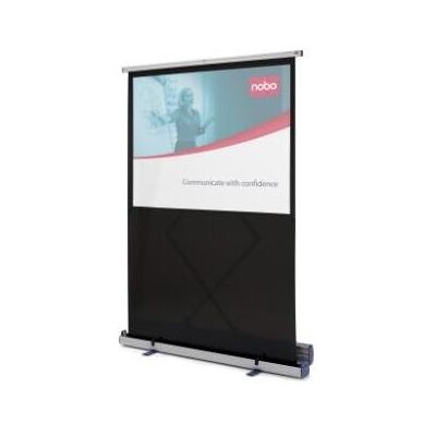Nobo Portable Floorstanding Projection Screen 1220x910mm (59.06", 4:3), Leinwand, Grau Nobo Portable Floorstanding Projection Screen 1220x910mm (59.06", 4:3), Leinwand, Grau