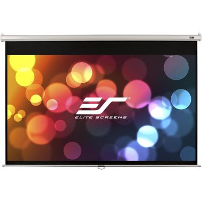 Elite Screens Manual (85", 1:1), Leinwand, Weiss Elite Screens Manual (85", 1:1), Leinwand, Weiss