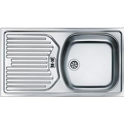 Franke Spülbecken, ETL 614 Nova (Einbauspüle mit Abtropffläche, 78 cm, 43.50 cm) Franke Spülbecken, ETL 614 Nova (Einbauspüle mit Abtropffläche, 78 cm, 43.50 cm)