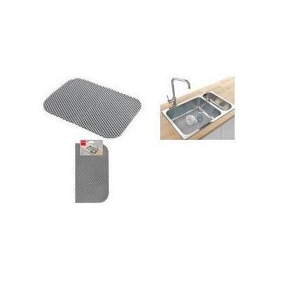 Metaltex Spülbeckenmatte, PVC, 250 x 350 mm, grau rutschfest und stossdämpfend, zum Schutz von Spüle und, Abtropfgestell, Grau Metaltex Spülbeckenmatte, PVC, 250 x 350 mm, grau rutschfest und stossdämpfend, zum Schutz von Spüle und, Abtropfgestell, Grau