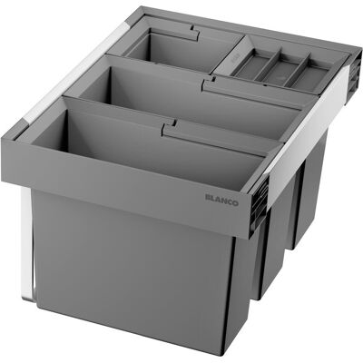 Blanco Flexon II Low 60/4, Abfalleimer, Schwarz Blanco Flexon II Low 60/4, Abfalleimer, Schwarz