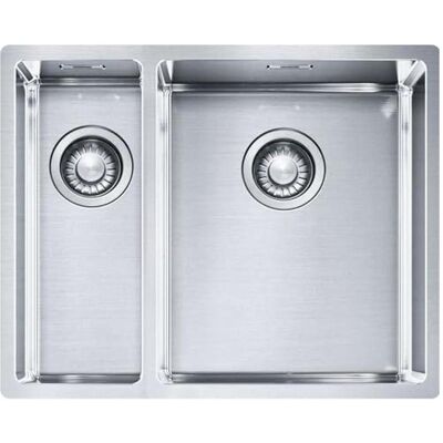 Franke Spülbecken, 3in1 Stahlspüle Box Line (Einbauspüle, 45 cm, 56 cm) Franke Spülbecken, 3in1 Stahlspüle Box Line (Einbauspüle, 45 cm, 56 cm)