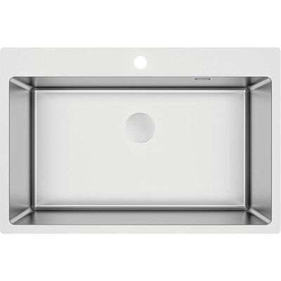 Deante, Spülbecken, Zlewozmywak stalowy 1-komorowy (50 cm, 76 cm) Deante, Spülbecken, Zlewozmywak stalowy 1-komorowy (50 cm, 76 cm)