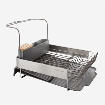 KitchenAid Scarico Piatti Espandibile a Dimensione Piena, Abtropfgestell, Grau KitchenAid Scarico Piatti Espandibile a Dimensione Piena, Abtropfgestell, Grau