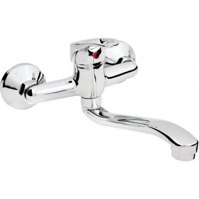 Hydroland, Küchenarmatur, Bateria kuchenna Atut ścienna chrom (B394) Hydroland, Küchenarmatur, Bateria kuchenna Atut ścienna chrom (B394)