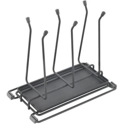 Metaltex Abtropffläschchen Flaschen, Abtropfgestell, Schwarz Metaltex Abtropffläschchen Flaschen, Abtropfgestell, Schwarz