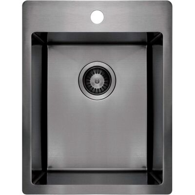 Deante, Spülbecken, 1-Becken-Spüle aus Stahl Deante, Spülbecken, 1-Becken-Spüle aus Stahl