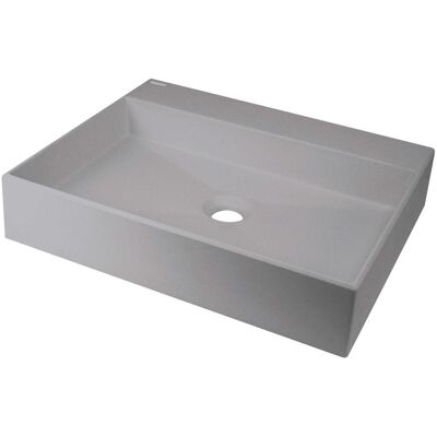 Deante, Waschbecken, Aufsatzwaschbecken aus Granit mit Platz für einen Wasserhahn - 500x400 mm (400 mm, 500 mm) Deante, Waschbecken, Aufsatzwaschbecken aus Granit mit Platz für einen Wasserhahn - 500x400 mm (400 mm, 500 mm)
