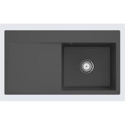 Villeroy & Boch Spülbecken, V&B Einbauspüle SUBWAY STYLE 50 FLAT 880x490mm Be re Handbet. graphit (Einbauspüle) Villeroy & Boch Spülbecken, V&B Einbauspüle SUBWAY STYLE 50 FLAT 880x490mm Be re Handbet. graphit (Einbauspüle)