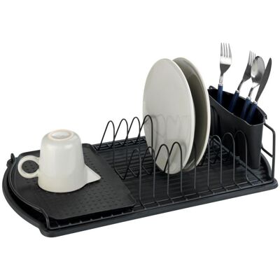 Wenko Basic, Abtropfgestell, Schwarz Wenko Basic, Abtropfgestell, Schwarz