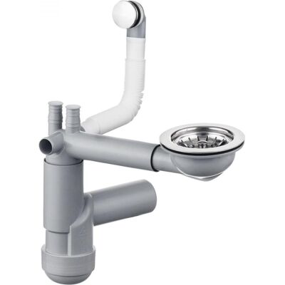 Deante, Siphon, Siphon für 1-Becken Granitspüle - Space-Saver (Ablaufgarnitur) Deante, Siphon, Siphon für 1-Becken Granitspüle - Space-Saver (Ablaufgarnitur)