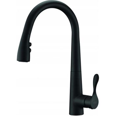 Blue Water - Stabili BW-5901730615920 - Schwarz matt - 360° Schwenk - Keramikkopf - Wasserhahn Blue Water - Stabili BW-5901730615920 - Schwarz matt - 360° Schwenk - Keramikkopf - Wasserhahn