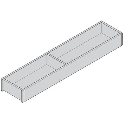 Blum Schubladenrahmen AMBIA-LINE Holzdesign schmal 100mm, Besteckkasten, Braun Blum Schubladenrahmen AMBIA-LINE Holzdesign schmal 100mm, Besteckkasten, Braun