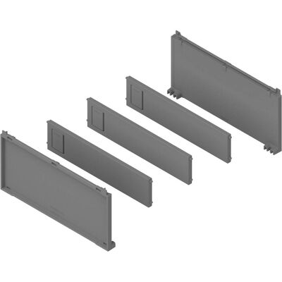 Blum Flaschenset AMBIA-LINE 200 für Frontschubkasten, Küchen Organizer, Grau Blum Flaschenset AMBIA-LINE 200 für Frontschubkasten, Küchen Organizer, Grau
