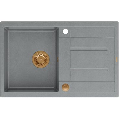 Q Company, Spülbecken, SPÜLBECKEN QUADRON MORGAN 111 (HB8203U5-C1 P2O) (78 cm, 50 cm) Q Company, Spülbecken, SPÜLBECKEN QUADRON MORGAN 111 (HB8203U5-C1 P2O) (78 cm, 50 cm)