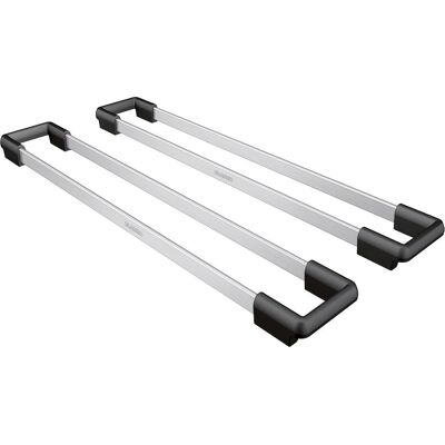 Blanco Spülbecken, 2 x ETAGON-Schienen Edelstahl/Kunststoff 386 x 60 mm Zum Nachrüsten bei ETAGON Becken (Spülbecken Zubehör, 38.60 cm) Blanco Spülbecken, 2 x ETAGON-Schienen Edelstahl/Kunststoff 386 x 60 mm Zum Nachrüsten bei ETAGON Becken (Spülbecken Zubehör, 38.60 cm)