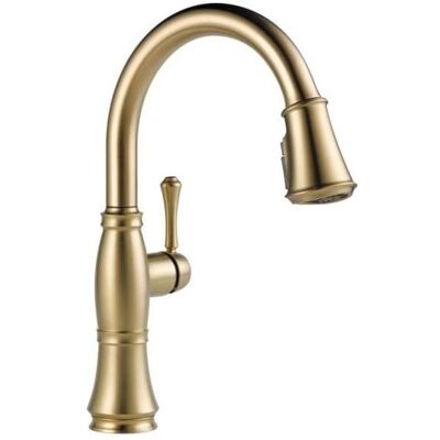 Delta, Küchenarmatur, Rubinetto Cucina Cassidy Gold Monocomando con Doccetta Estraibile Delta, Küchenarmatur, Rubinetto Cucina Cassidy Gold Monocomando con Doccetta Estraibile