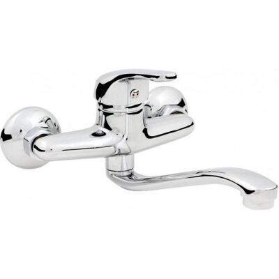 Hydroland, Küchenarmatur, Küchenmischer Joker Wand Chrom (B294) Hydroland, Küchenarmatur, Küchenmischer Joker Wand Chrom (B294)