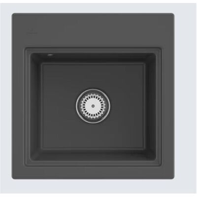 Villeroy & Boch Spülbecken, Villeroy&Boch Spülbecken, Küchenspüle Subway Style 50 S Graphite 500x510mm, Unterschrankbeite 50cm (51 cm, 50 cm) Villeroy & Boch Spülbecken, Villeroy&Boch Spülbecken, Küchenspüle Subway Style 50 S Graphite 500x510mm, Unterschrankbeite 50cm (51 cm, 50 cm)