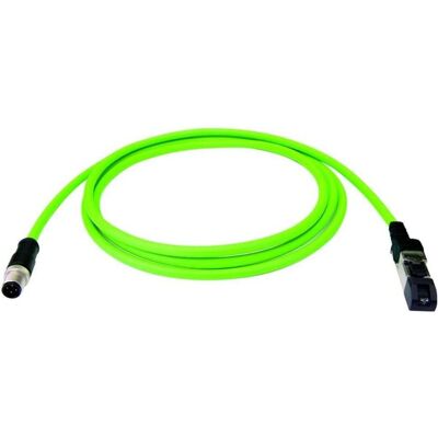 Telegärtner STX M12x1-RJ45 VL D-kod. Cat.5, Server Zubehör, Grün, Schwarz Telegärtner STX M12x1-RJ45 VL D-kod. Cat.5, Server Zubehör, Grün, Schwarz