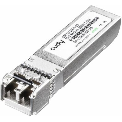 Cudy Modulis SFP+ SM10GMA-03 LC MMF 300M 850nm, Transceiver, Silber Cudy Modulis SFP+ SM10GMA-03 LC MMF 300M 850nm, Transceiver, Silber