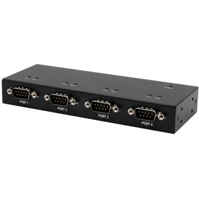 EXSYS USB 2.0 zu 4S Seriell RS-232 Ports, Metallgehäuse, mit FTDI Chip-Set, Data Converter EXSYS USB 2.0 zu 4S Seriell RS-232 Ports, Metallgehäuse, mit FTDI Chip-Set, Data Converter