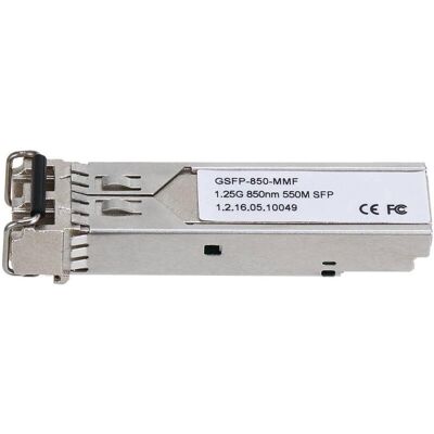 Dahua GSFP-850-MMF SFP Modul 1.25G 850nm 550m, Transceiver, Silber Dahua GSFP-850-MMF SFP Modul 1.25G 850nm 550m, Transceiver, Silber