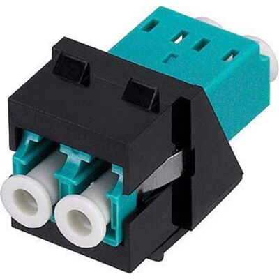 Rutenbeck KMK-LC-D OM3 aqua sw LC-D Keystone Modul MM aqua (Keystone Modul), Zubehör Netzwerk Rutenbeck KMK-LC-D OM3 aqua sw LC-D Keystone Modul MM aqua (Keystone Modul), Zubehör Netzwerk