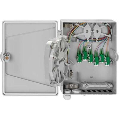Rutenbeck APL 6xLC-D OS2 APC - Oberflächenmontage-Verteilerkasten, Zubehör Netzwerk Rutenbeck APL 6xLC-D OS2 APC - Oberflächenmontage-Verteilerkasten, Zubehör Netzwerk