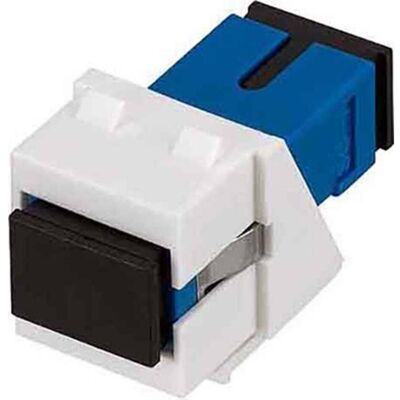 Rutenbeck SC Keystone Modul KMK-SC OS2 blau reinweiss (Keystone Modul), Zubehör Netzwerk Rutenbeck SC Keystone Modul KMK-SC OS2 blau reinweiss (Keystone Modul), Zubehör Netzwerk